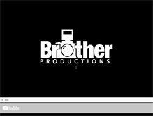 Tablet Screenshot of brother-productions.com